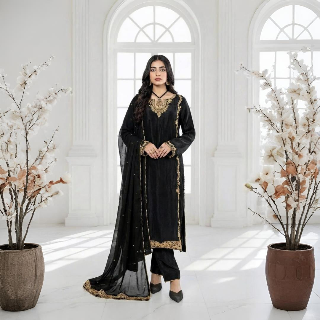 QL-PW2608- Full Handwork