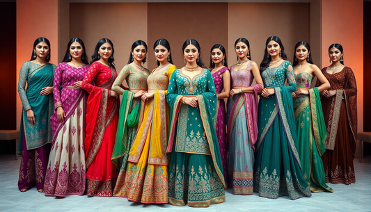 Elevate Your Style: The Essential Guide to Choosing the Perfect Indian and Pakistani Ethnic Wear