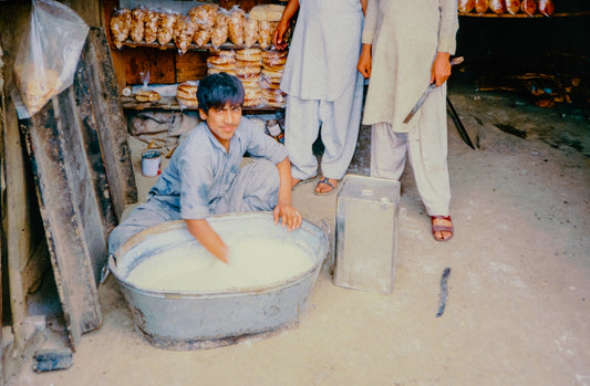 A group of people standing next to each other