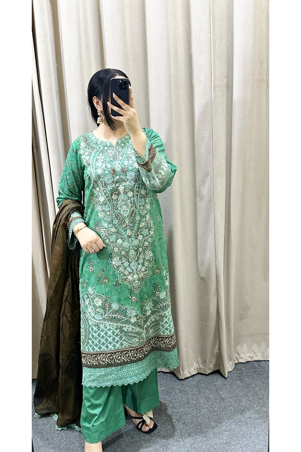 Zamurd Elegance (3-Piece) Ready to Wear Elegance