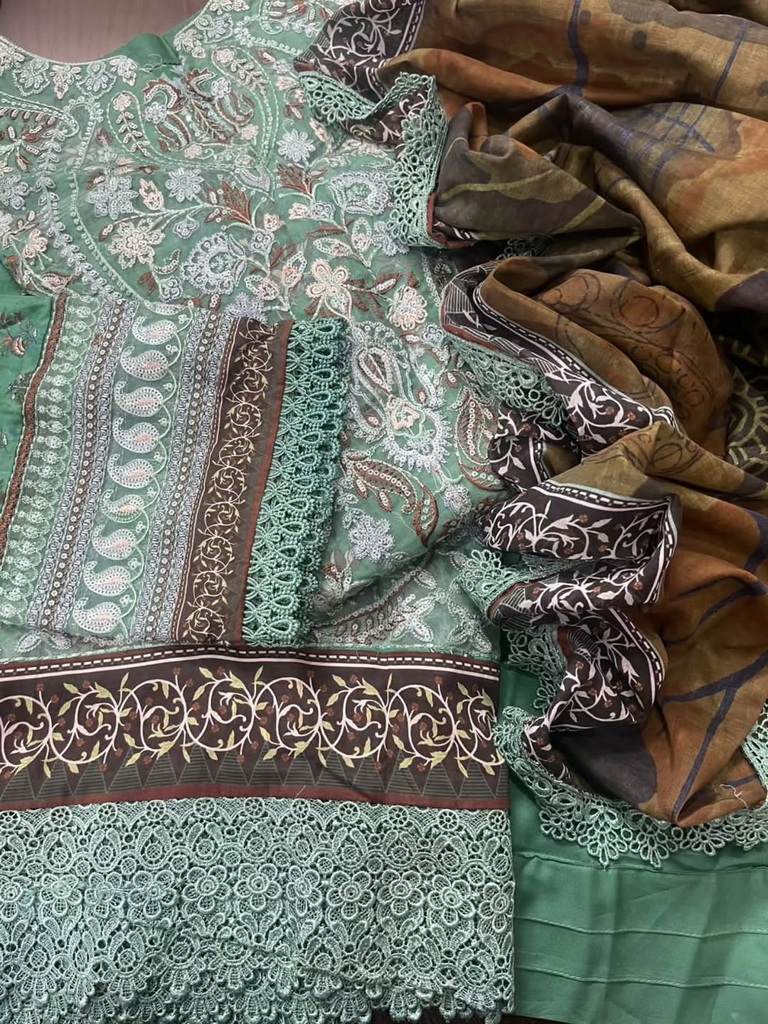 Zamurd Elegance (3-Piece) Ready to Wear Elegance