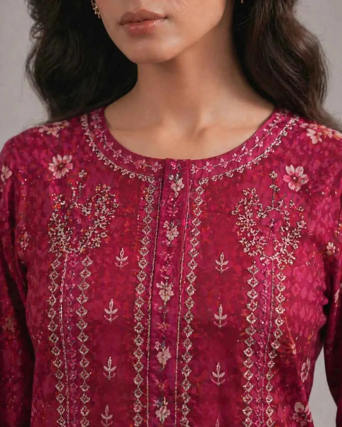 Haya - Lawn Ready to Wear 3-Piece Suit - Queen Libas Pakistan