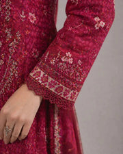 Haya - Lawn Ready to Wear 3-Piece Suit - Queen Libas Pakistan