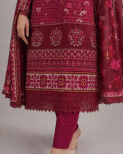 Haya - Lawn Ready to Wear 3-Piece Suit - Queen Libas Pakistan
