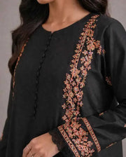 Rozana-Premium Viscous Readymade 3-Piece Suit - Queen Libas Pakistan