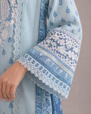 Zarmin- Lawn Ready to Wear 3-Piece Suit - Queen Libas Pakistan