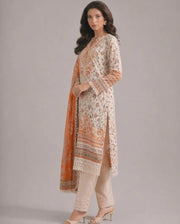 Sahar- Lawn Ready to Wear 3-Piece Suit - Queen Libas Pakistan