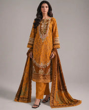 Pariza- Lawn Ready to Wear 3-Piece Suit - Queen Libas Pakistan
