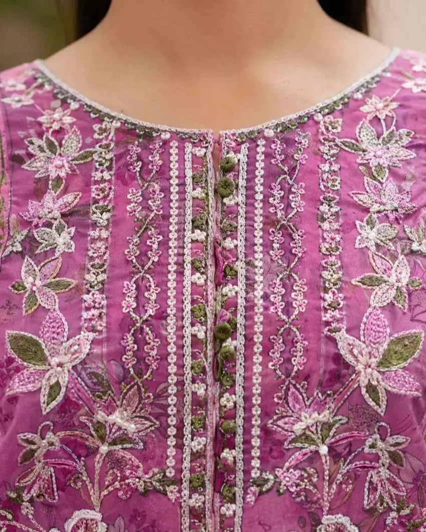 Zoya- Lawn Ready to Wear 3-Piece Suit - Queen Libas Pakistan