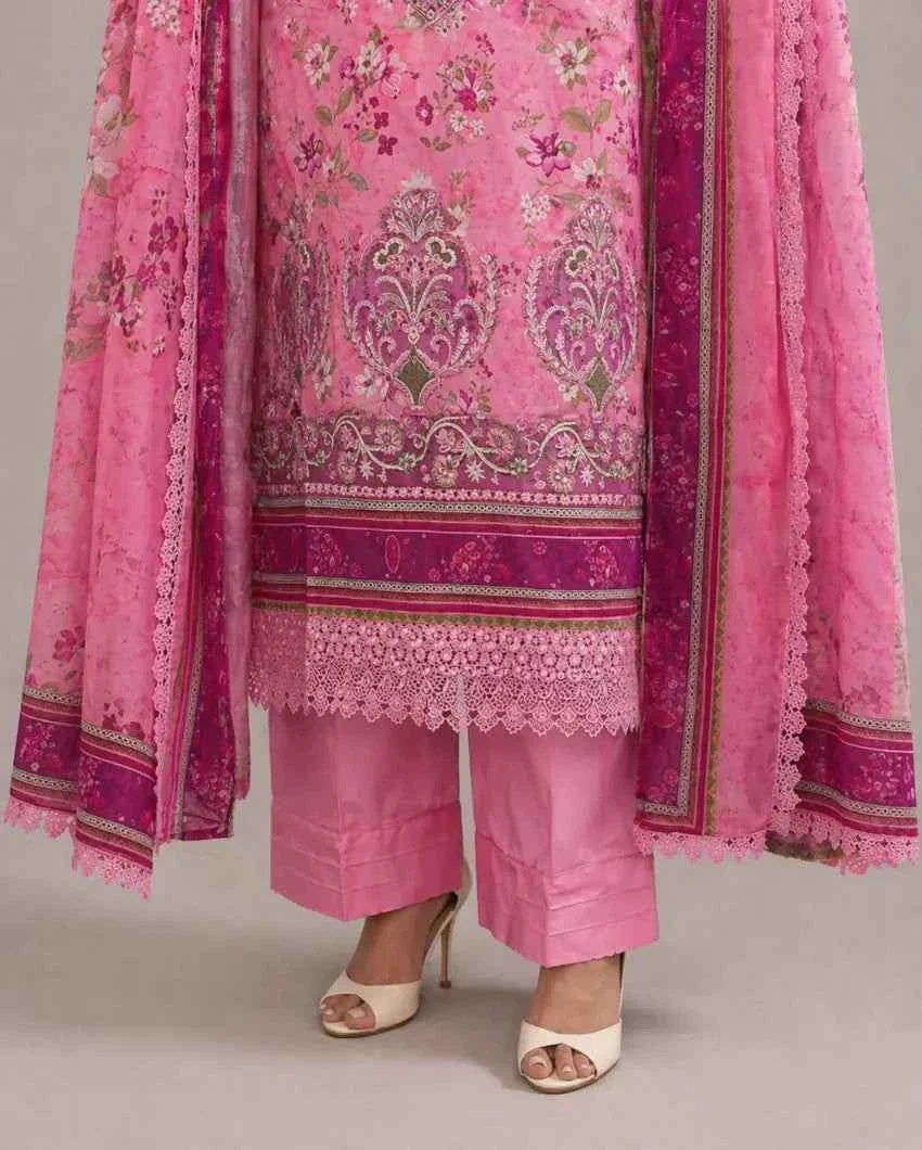 Zoya- Lawn Ready to Wear 3-Piece Suit - Queen Libas Pakistan