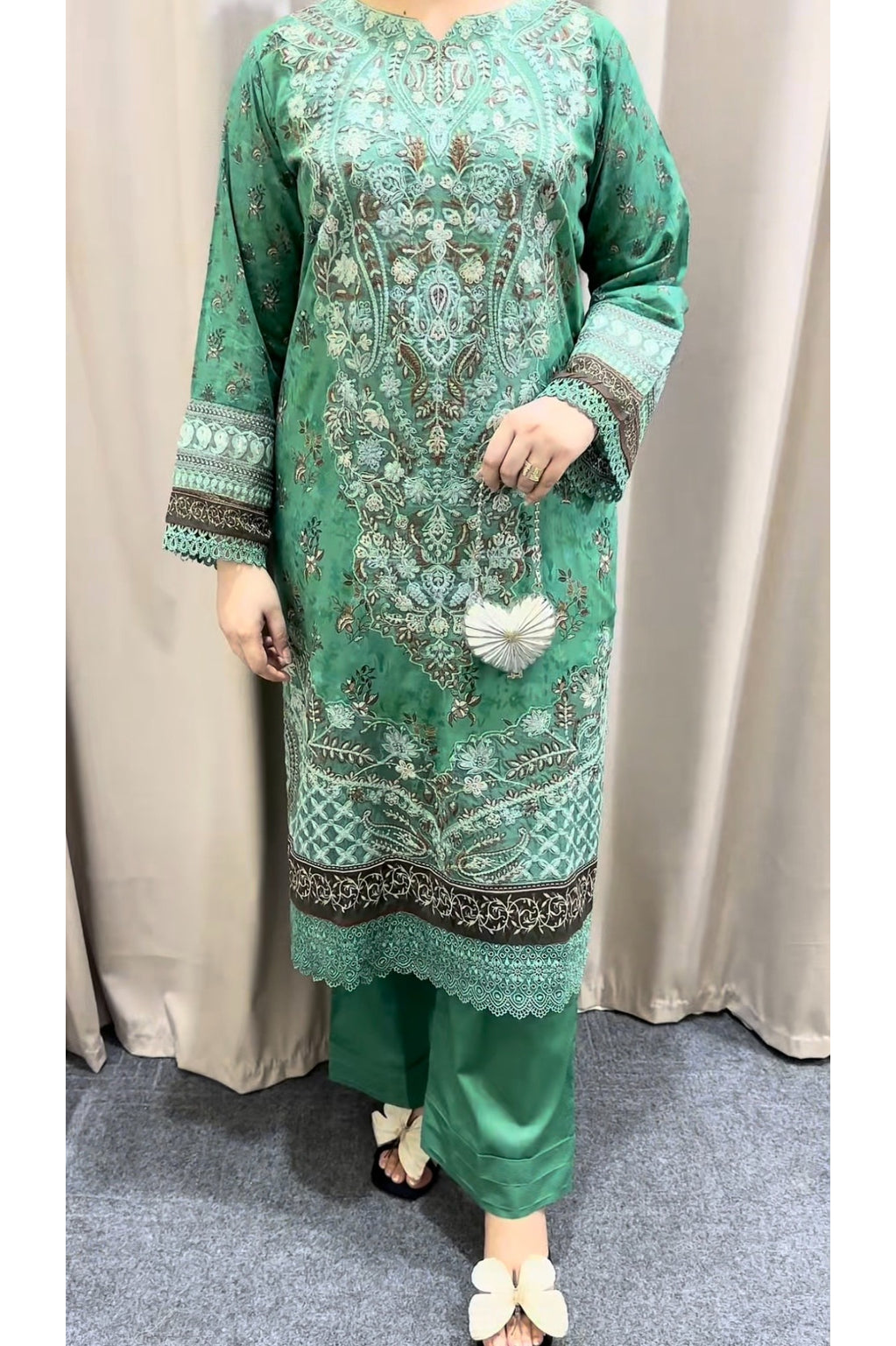 Zamurd Elegance (3-Piece) Ready to Wear Elegance