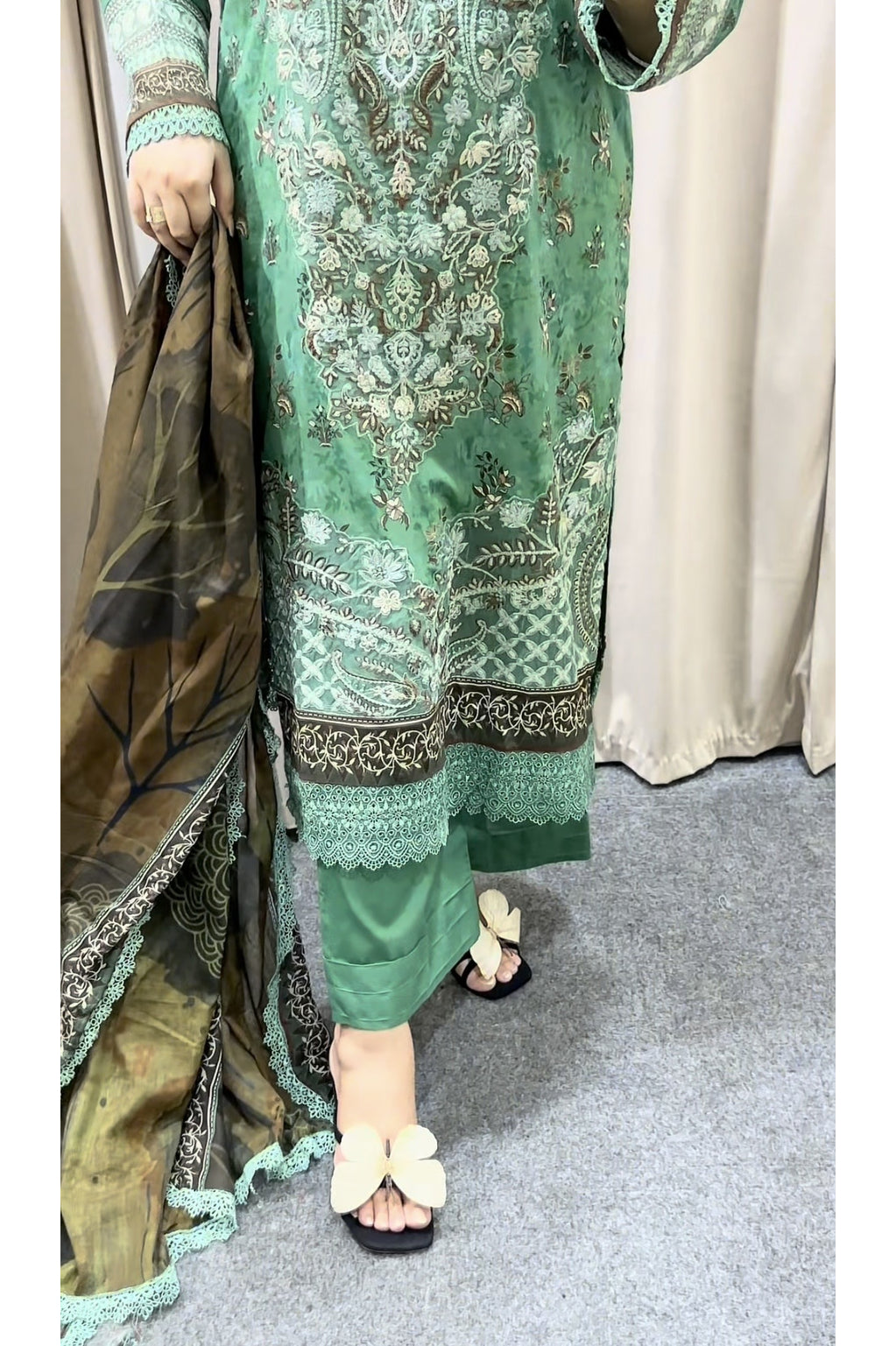 Zamurd Elegance (3-Piece) Ready to Wear Elegance