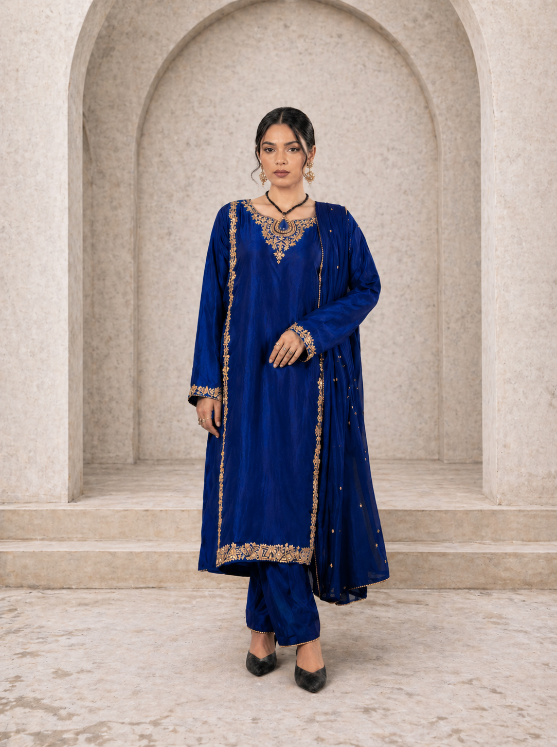 QL-PW2609- Full Handwork