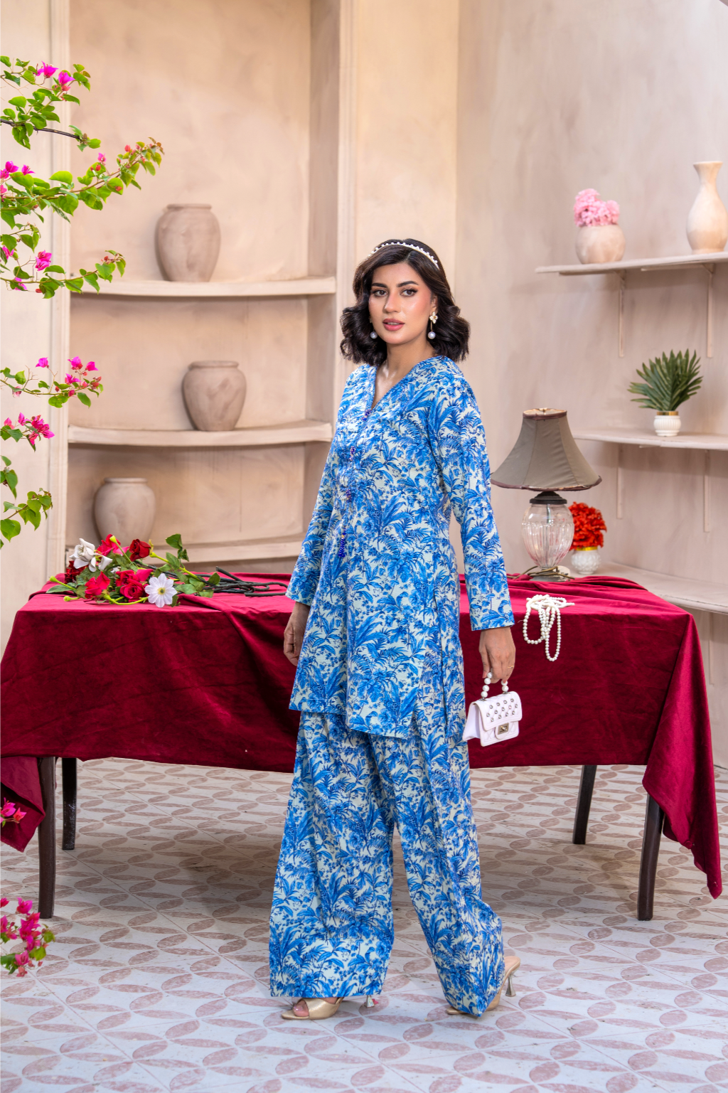 Asman-Lawn Tailored 2-Piece