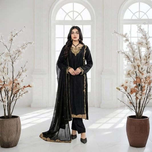 QL-PW2608- Full Handwork