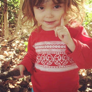 Red Heart Child Top