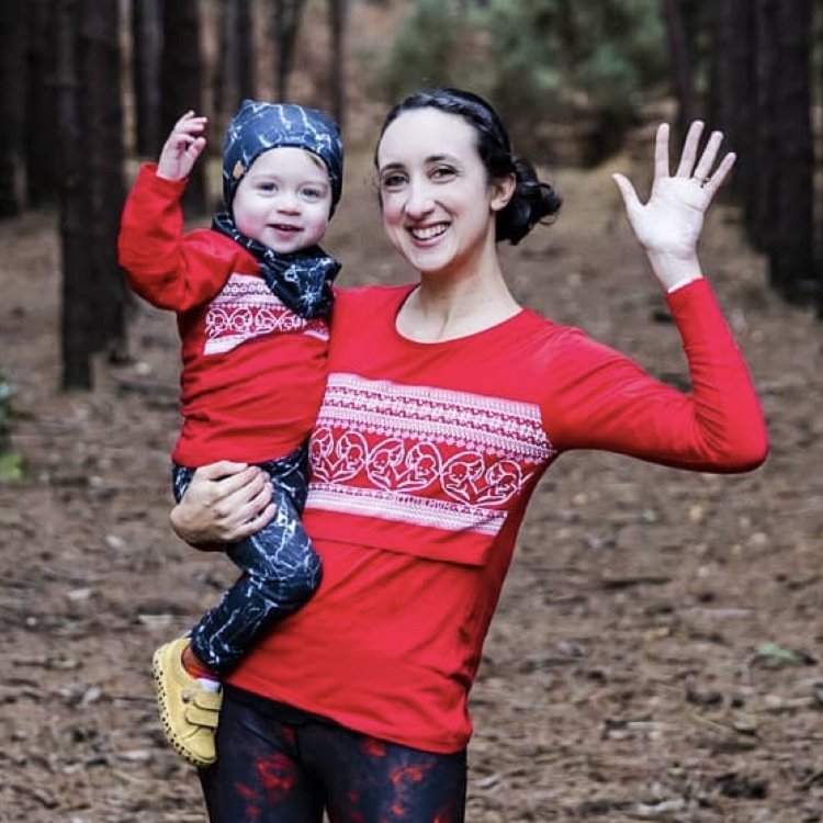 Red Heart Child Top