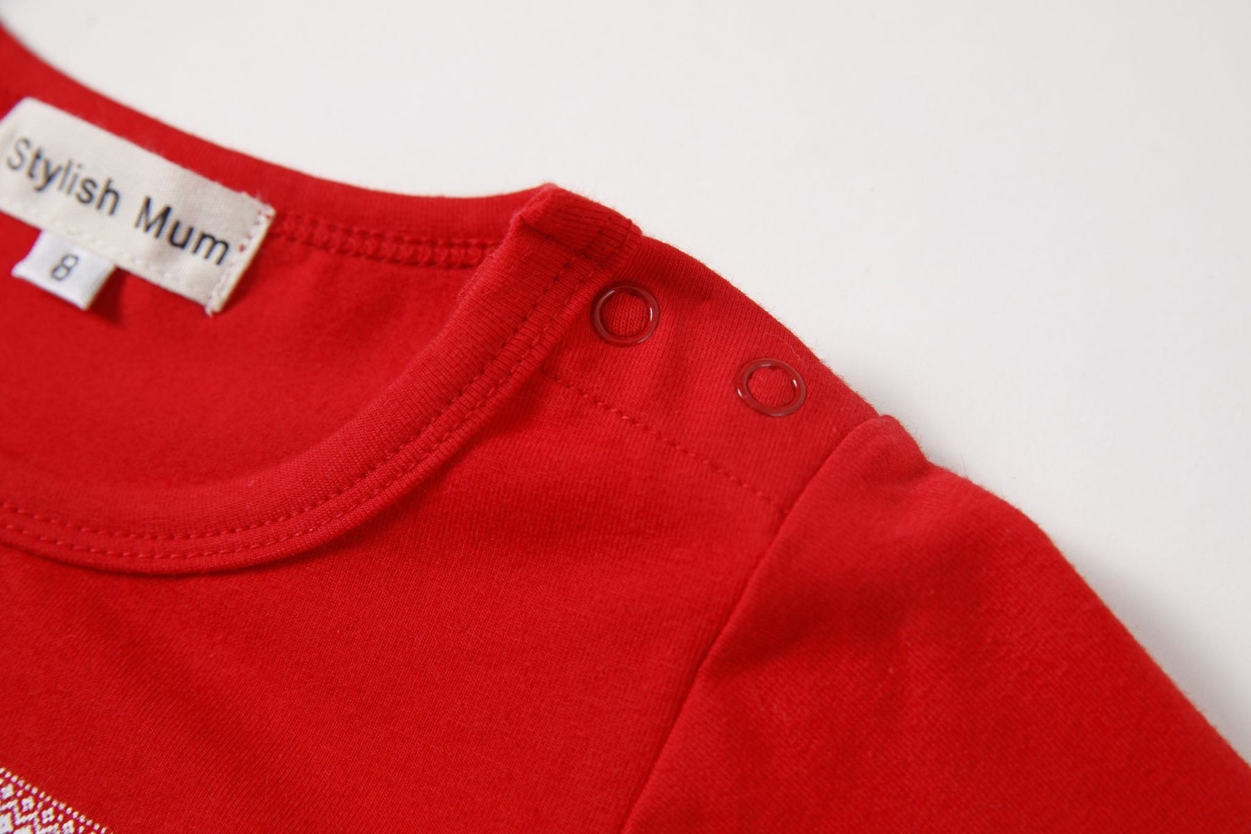 Red Heart Child Top