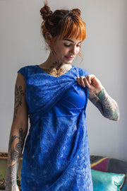 Star Breastfeeding Dress | Navy Nursing Dress | Limited Edition | MilkyMoon